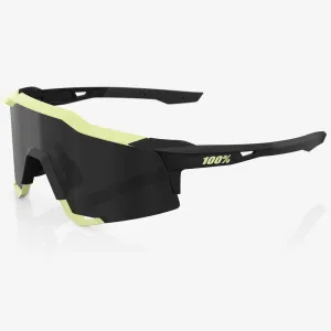 100% Speedcraft sunglasses - Soft Tact Glow Black Mirror