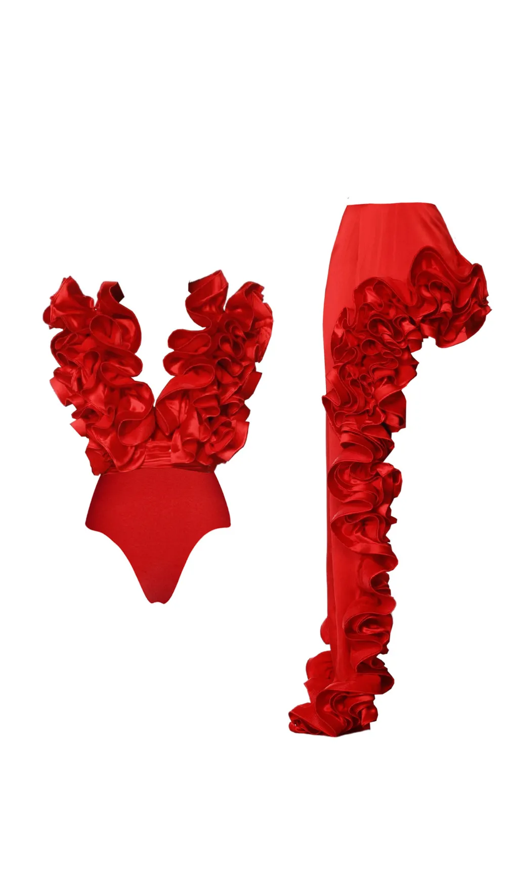 3D FLOWER ONE PIECE SWIMSUIT SET Gloria Lanvin