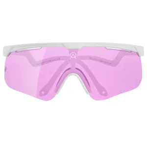 Alba Optics Delta sunglasses - White Vzum Pink
