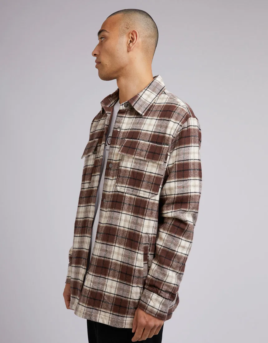 Alpha Shacket Brown