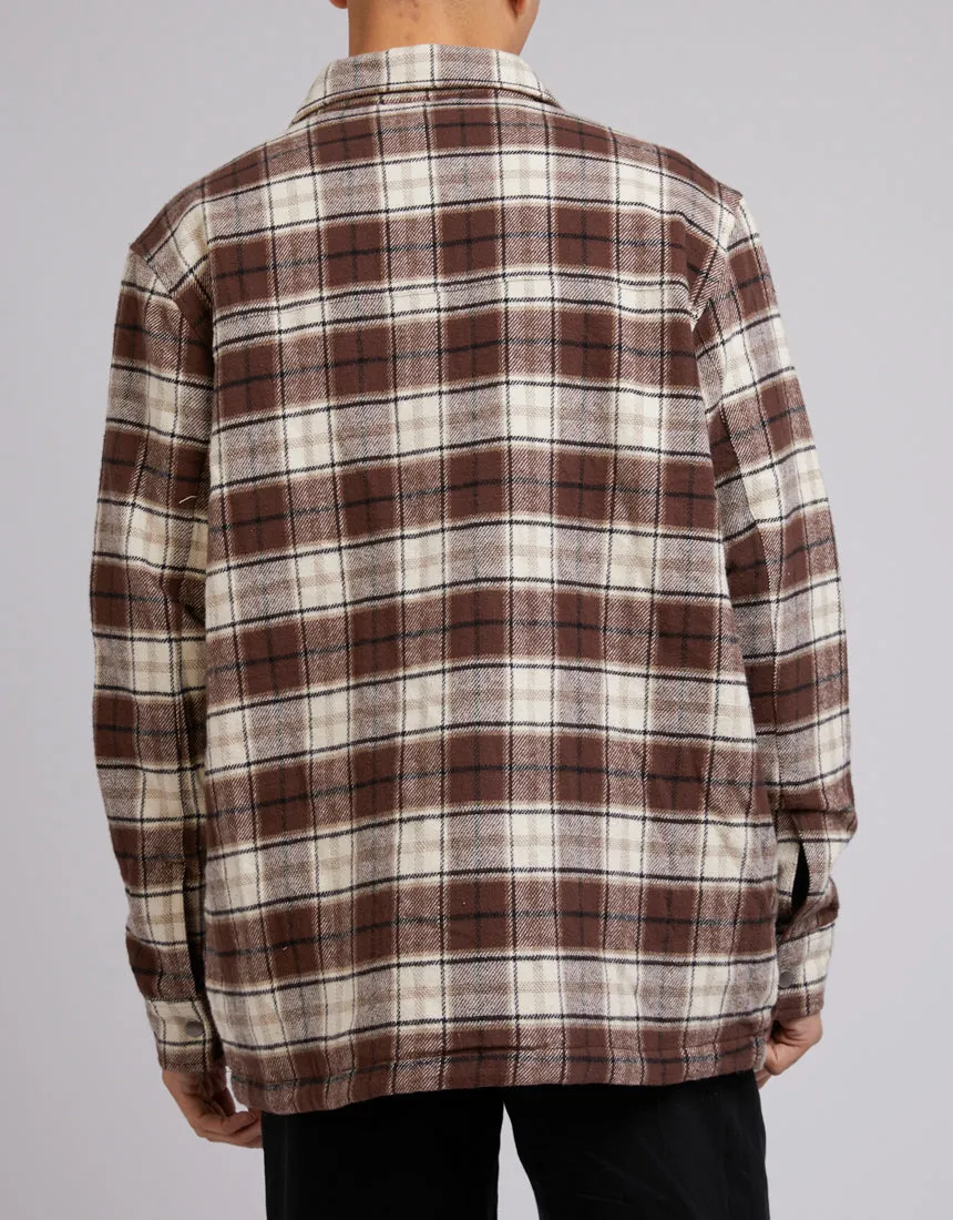 Alpha Shacket Brown