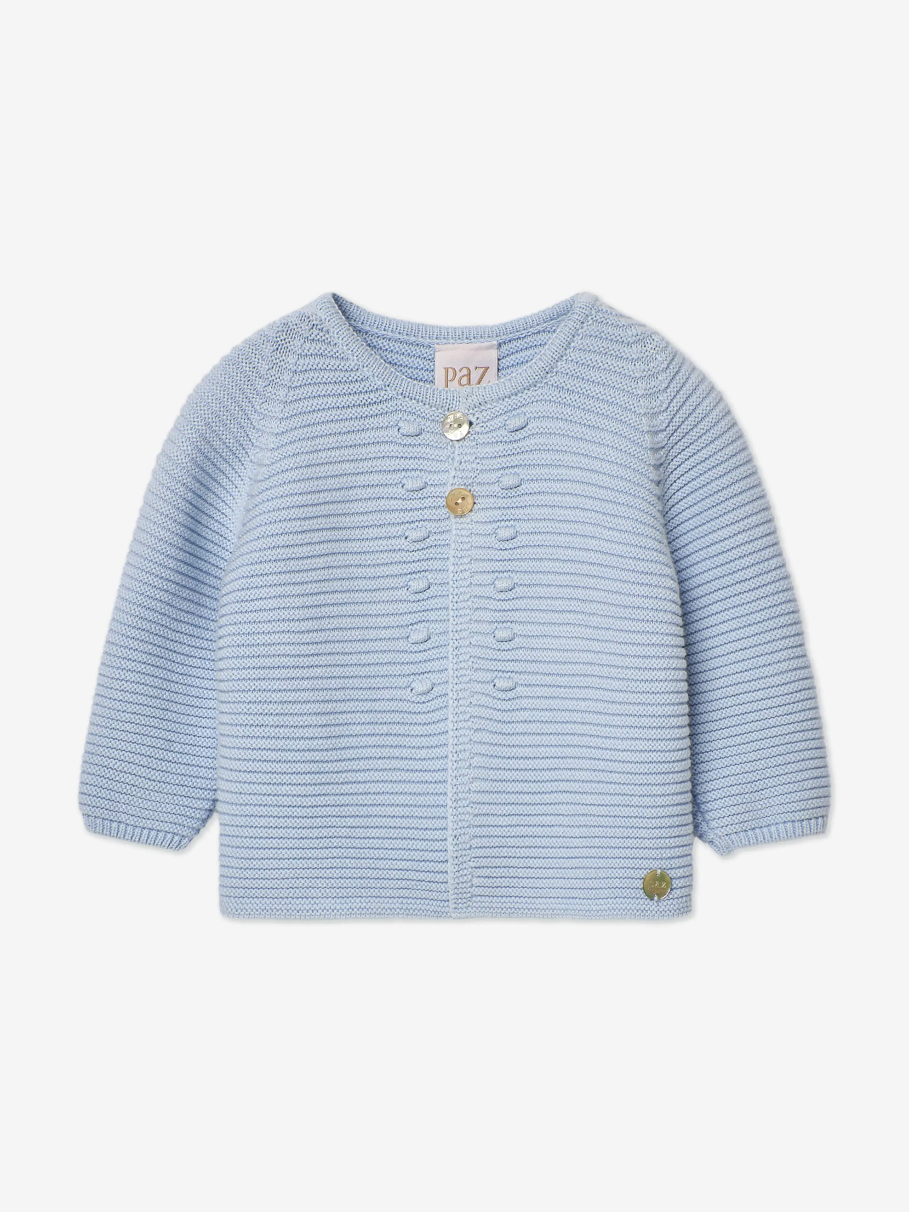 Baby Boys Knitted Cardigan in Blue