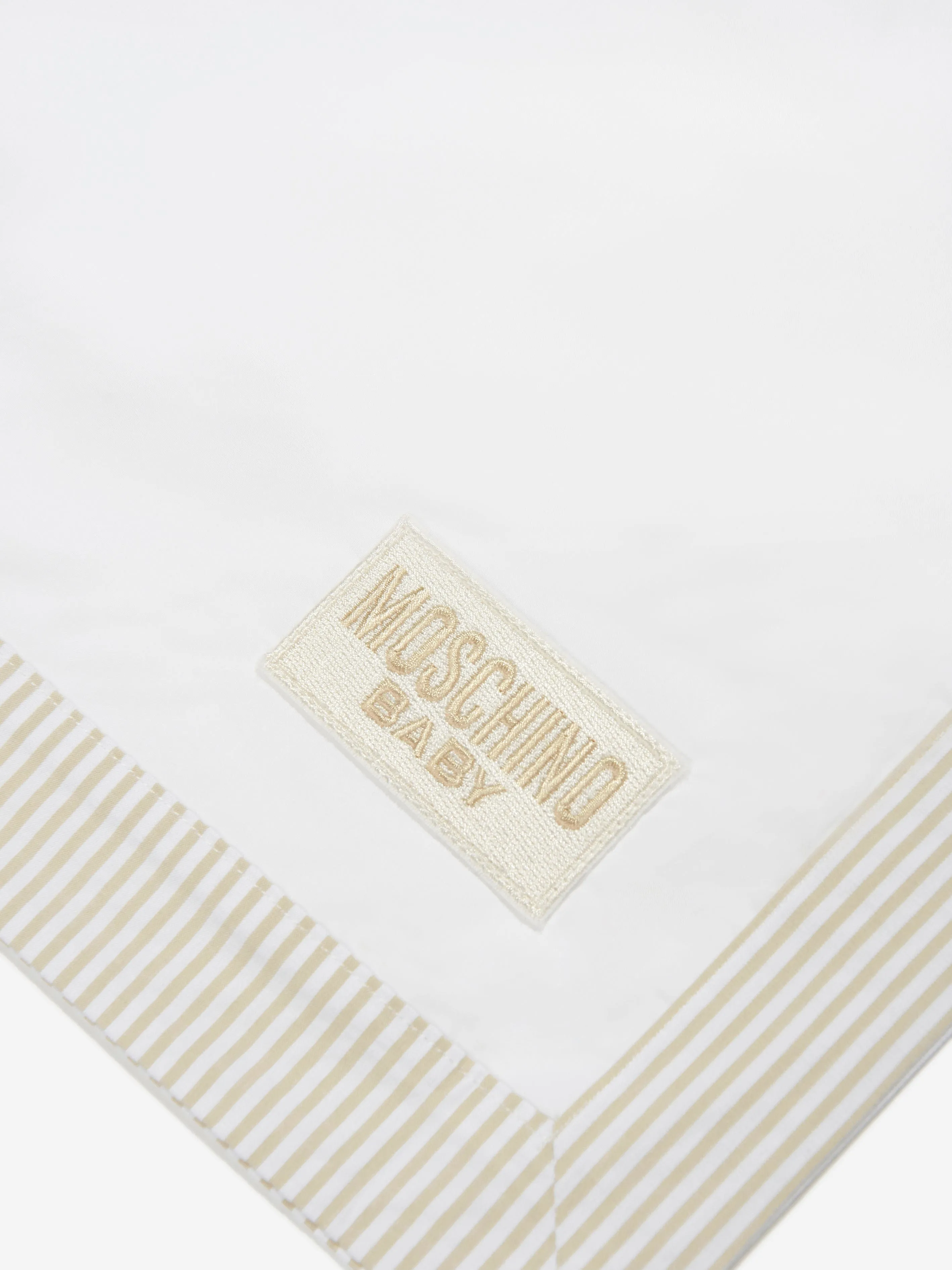 Baby Teddy Bear Blanket in Ivory (75cm)
