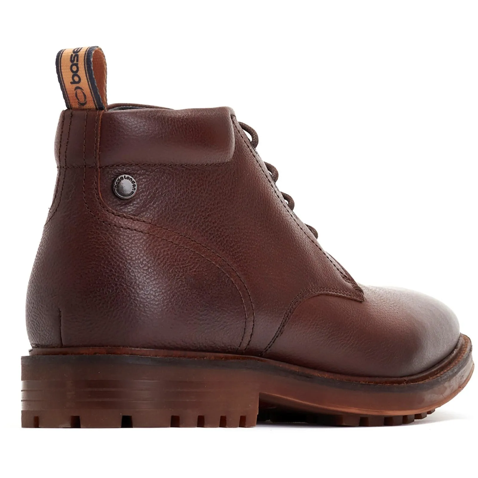 Base London Canmore Mens Leather Lace Up Chukka Boot