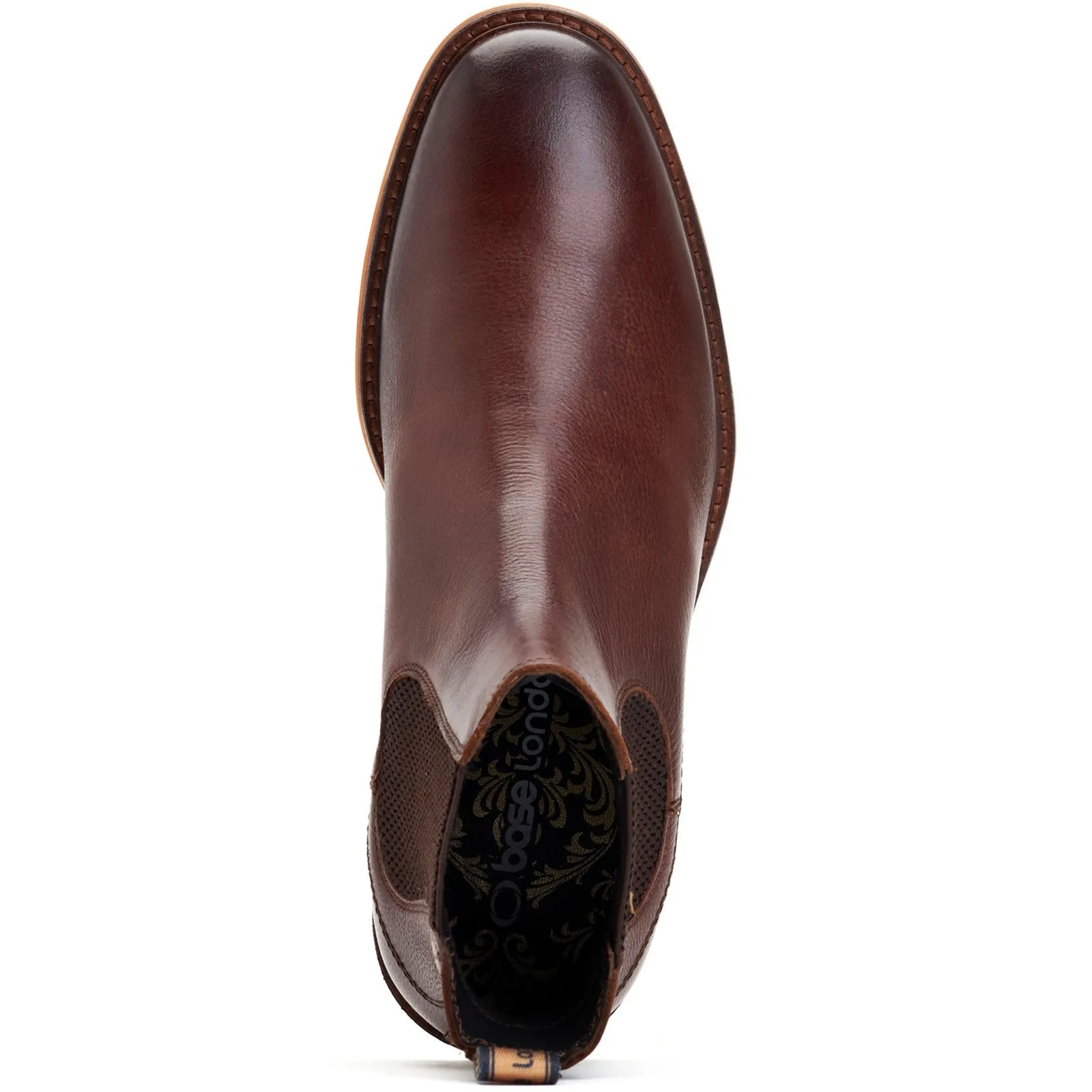 Base London Douglas Mens Leather Chelsea Boot