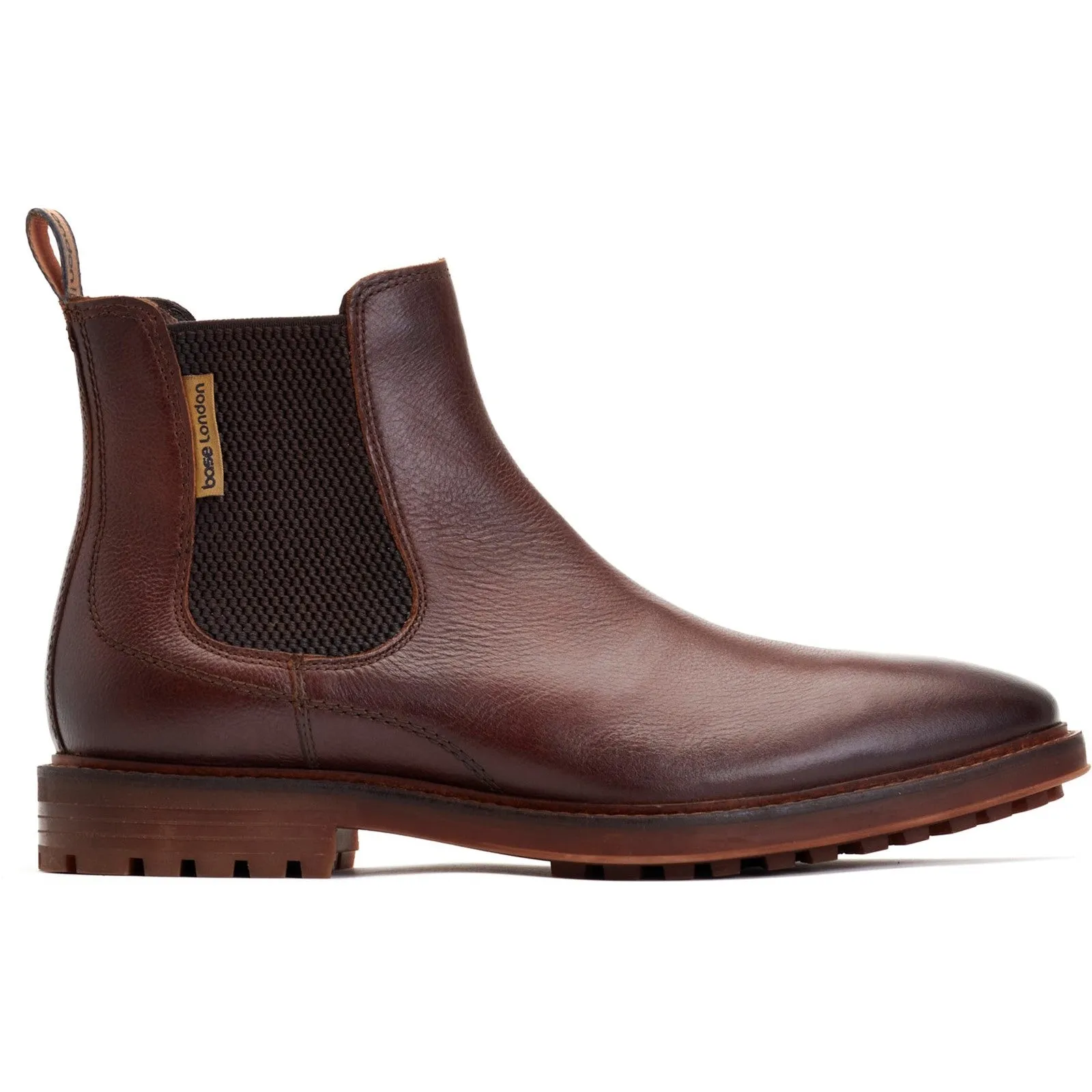 Base London Douglas Mens Leather Chelsea Boot