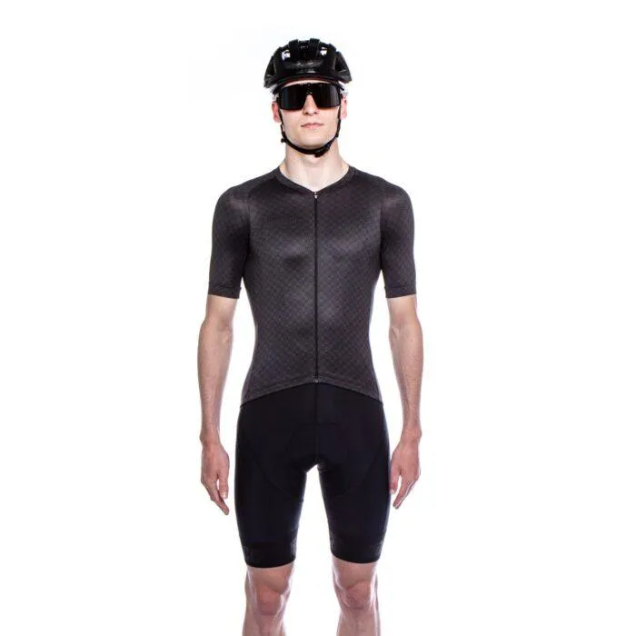 Bioracer Metalix Mens Cycling Jersey (Checker)