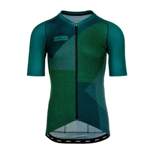 Bioracer Spitfire Blitzz Mens Cycling Jersey (Green)
