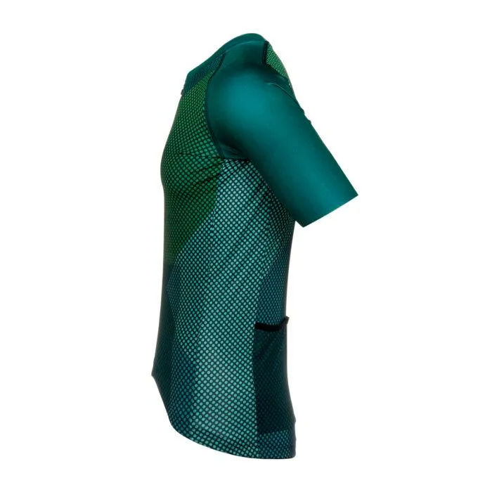 Bioracer Spitfire Blitzz Mens Cycling Jersey (Green)