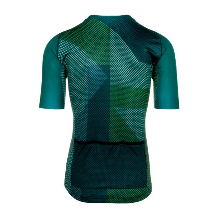 Bioracer Spitfire Blitzz Mens Cycling Jersey (Green)