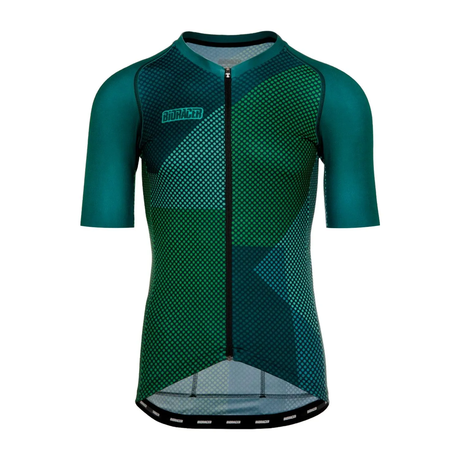Bioracer Spitfire Blitzz Mens Cycling Jersey (Green)