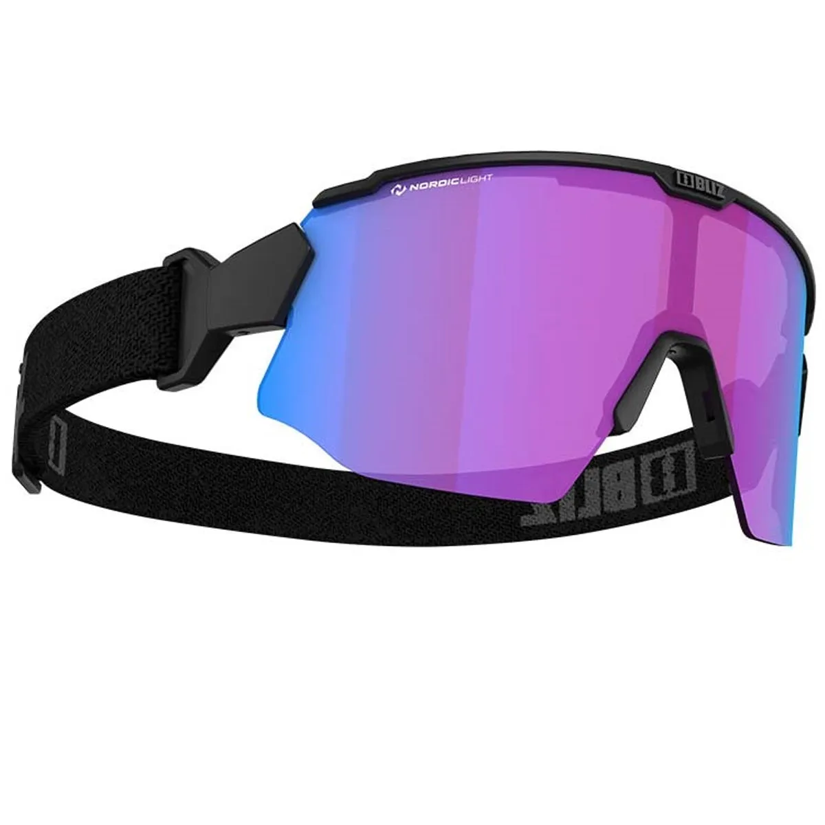 Bliz Breeze Small Nano glasses - Matt Black Begonia