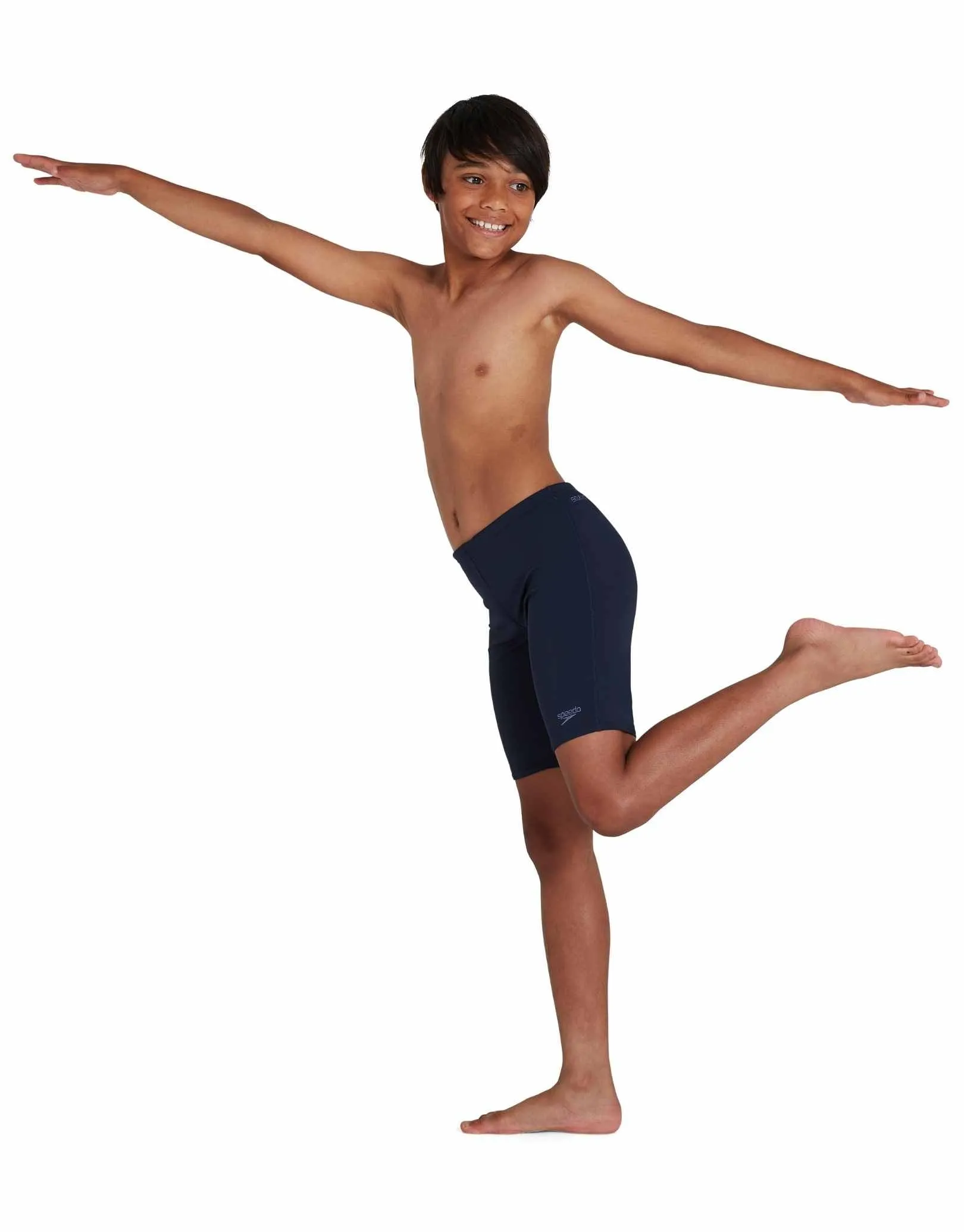 Boys Endurance Plus Jammer - Navy