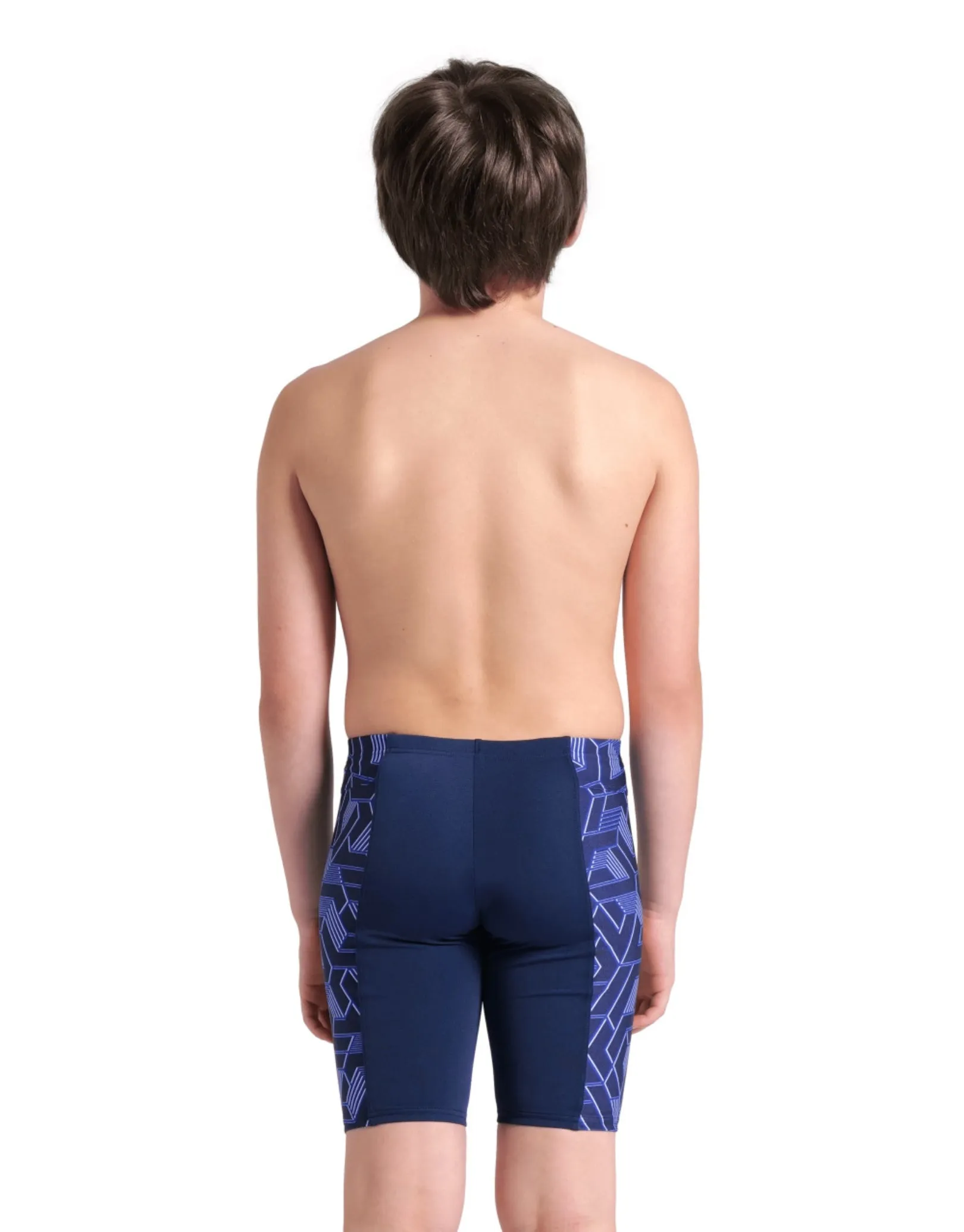 Boys Escape Swim Jammer - Navy/Team