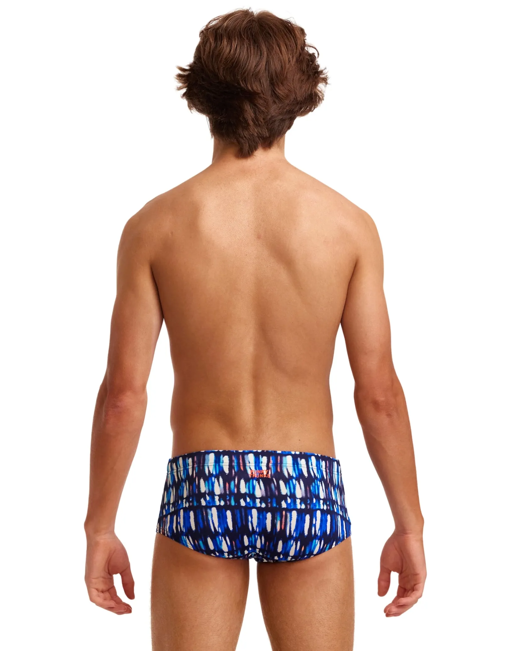 Boys Perfect Teeth Sidewinder Swim Trunks