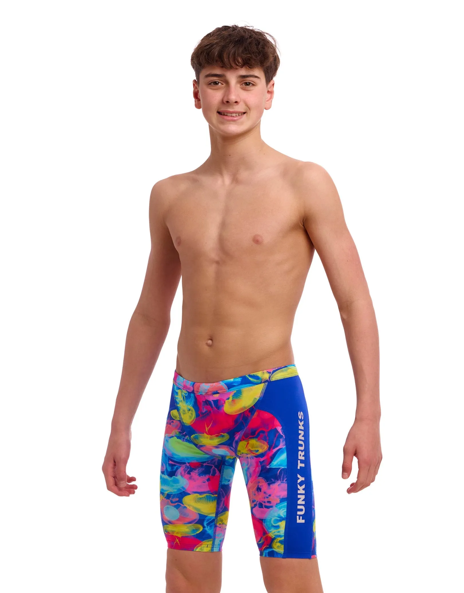 Boys Sting Stung Swim Training Jammer - Multi