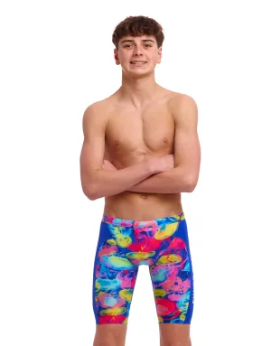 Boys Sting Stung Swim Training Jammer - Multi
