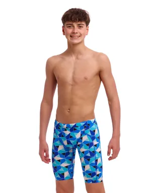 Boys Tetra Tonic Swim Training Jammer - Blue