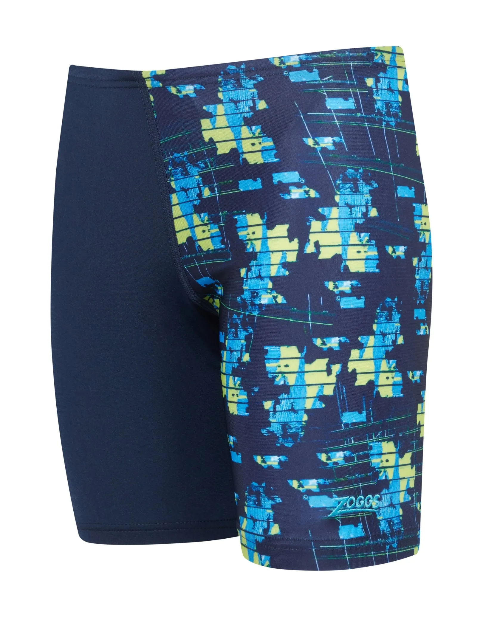 Boys Treasure Island Mid Swim Jammer - Navy