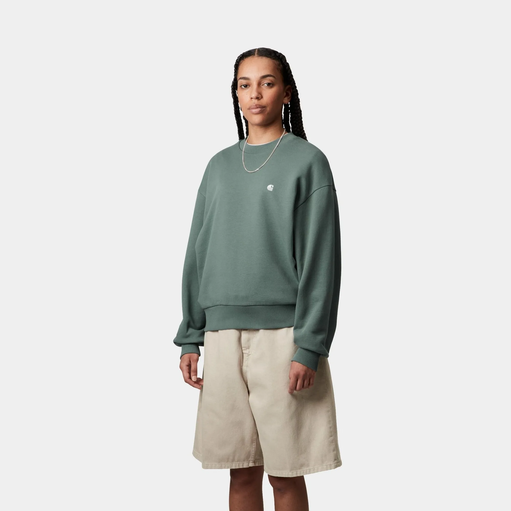 Casey Sweatshirt | Silver Pine Carhartt WIP