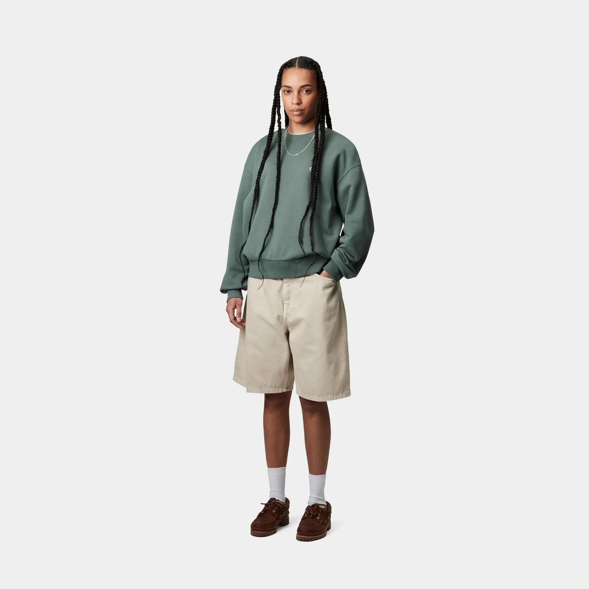 Casey Sweatshirt | Silver Pine Carhartt WIP