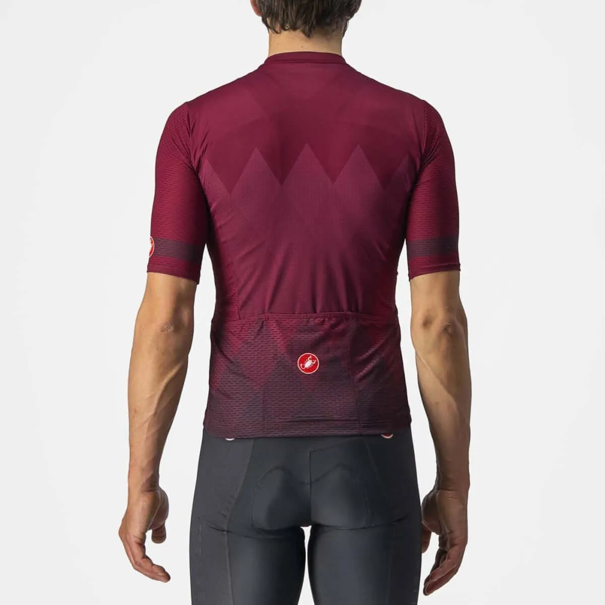 Castelli A Tutta Mens Cycling Jersey (Bordeaux)