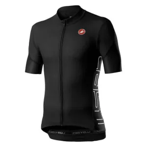 Castelli Entrata V Mens Cycling Jersey (Light Black)
