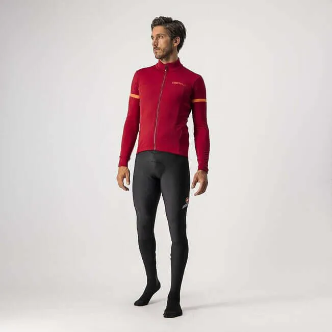 Castelli Fondo 2 Mens Cycling Jersey (Pro Red/Orange Reflex)