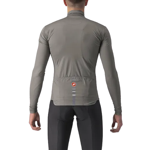 Castelli Pro Thermal Mid LS Mens Cycling Jersey (Nickel Grey)
