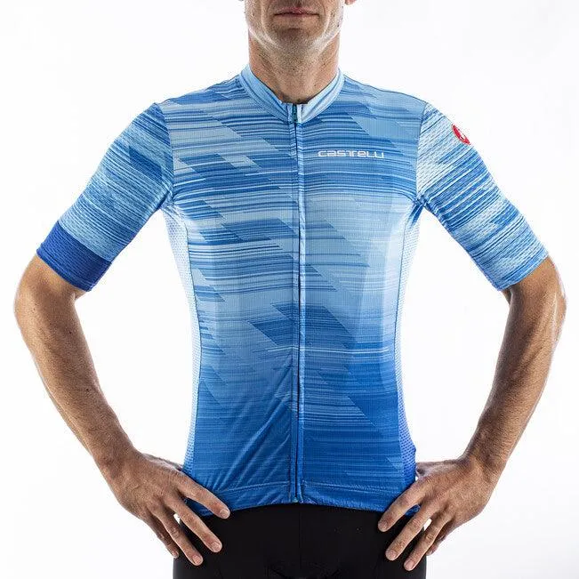 Castelli Rapido Mens Cycling Jersey (Ocean Blue)