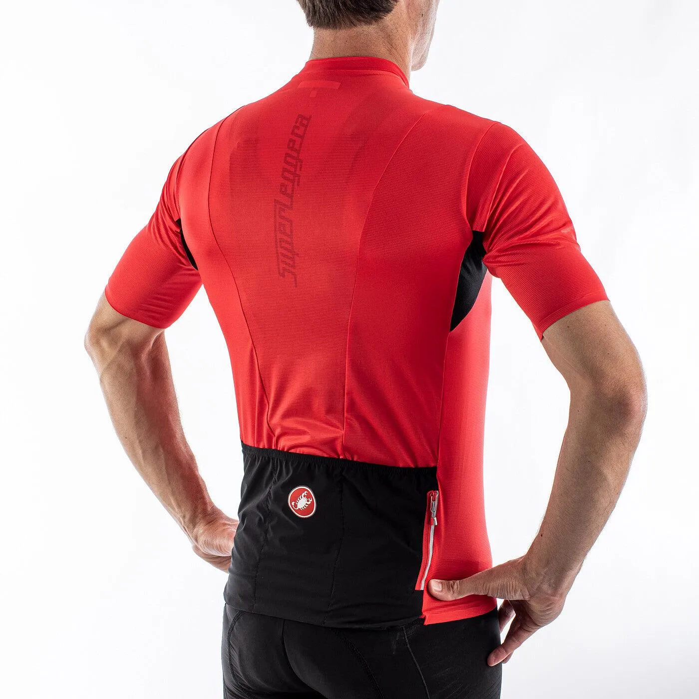Castelli Superleggera 2 Mens Cycling Jersey (Red)