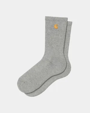 Chase Socks | Grey Heather Carhartt WIP