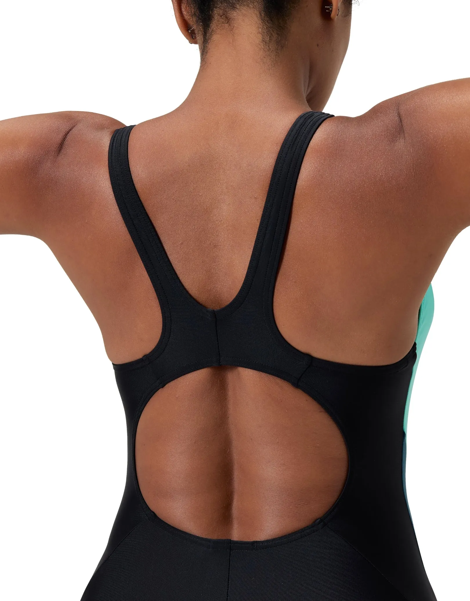 Colourblock 2.0 Swimsuit - Black/Turquoise