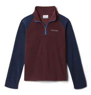 Columbia Kids Boys Purple Glacial Half Zip Fleece