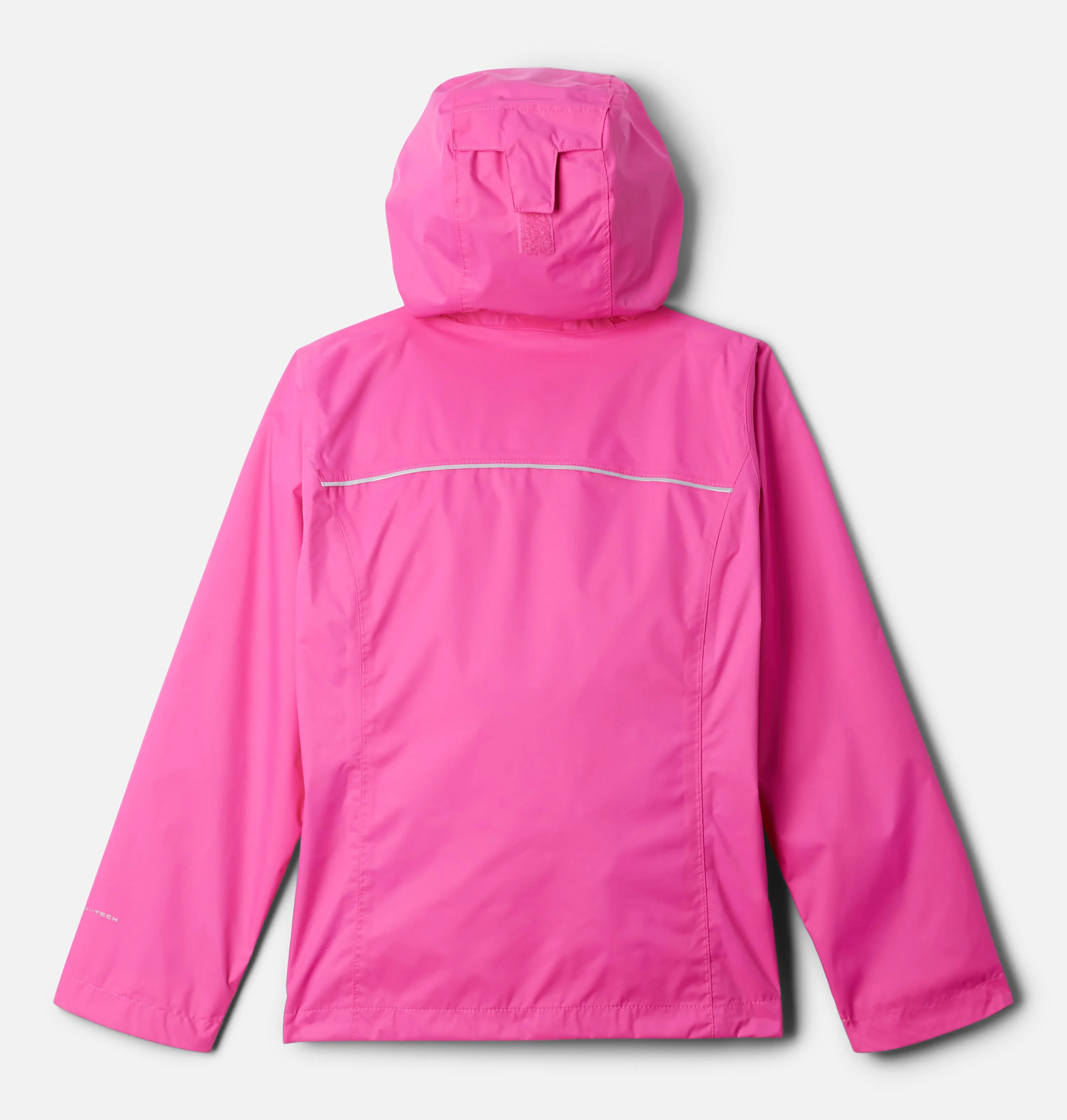 Columbia Kids Girls Pink Omni-Tech Arcadia II Waterproof Rain Jacket