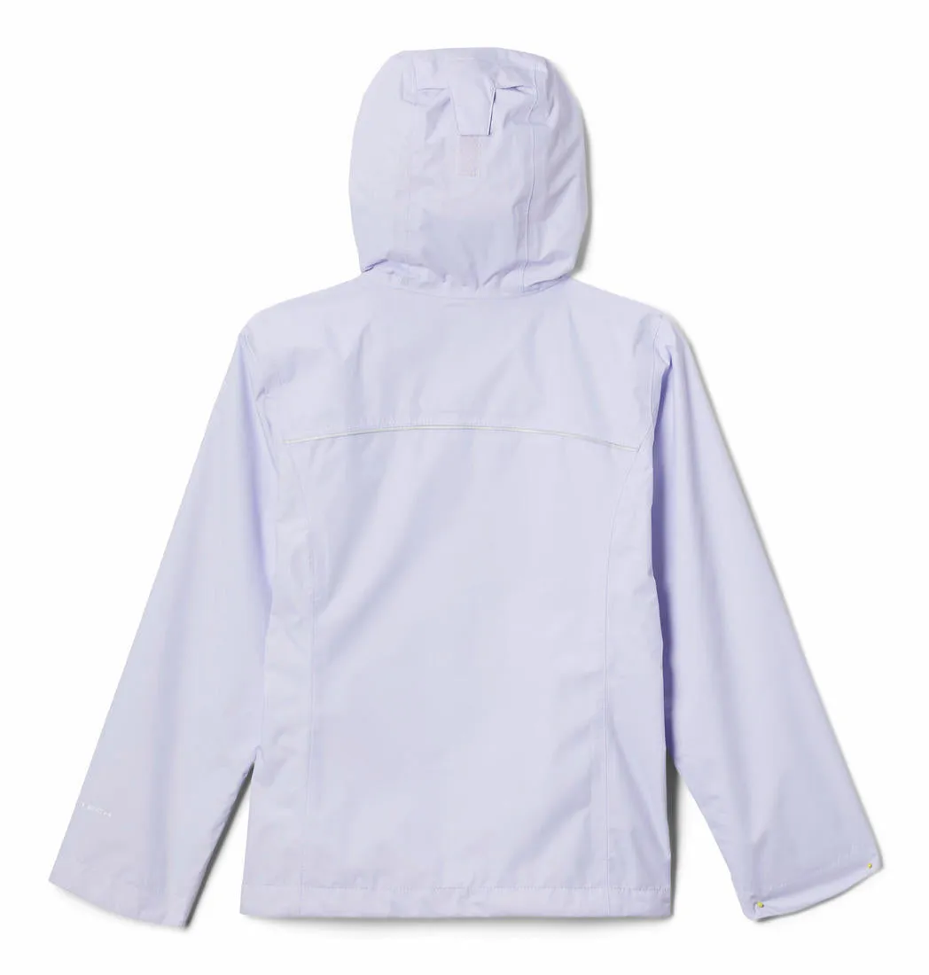 Columbia Kids Girls Purple Omni-Tech Arcadia Waterproof Rain Jacket