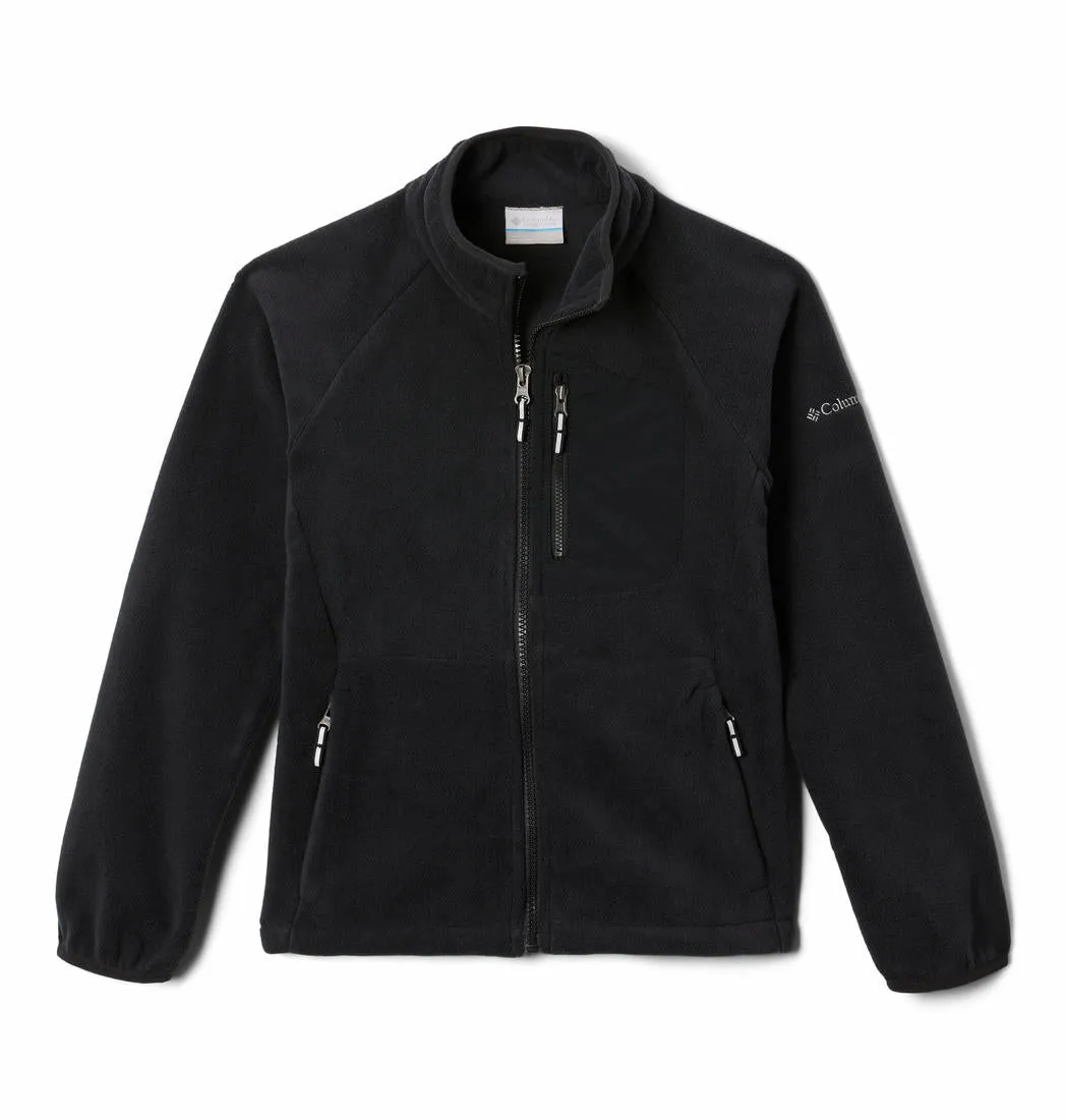 Columbia Kids Unisex Black Fast Trek III Fleece Jacket