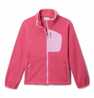 Columbia Kids Unisex Pink Fast Trek III Fleece Jacket