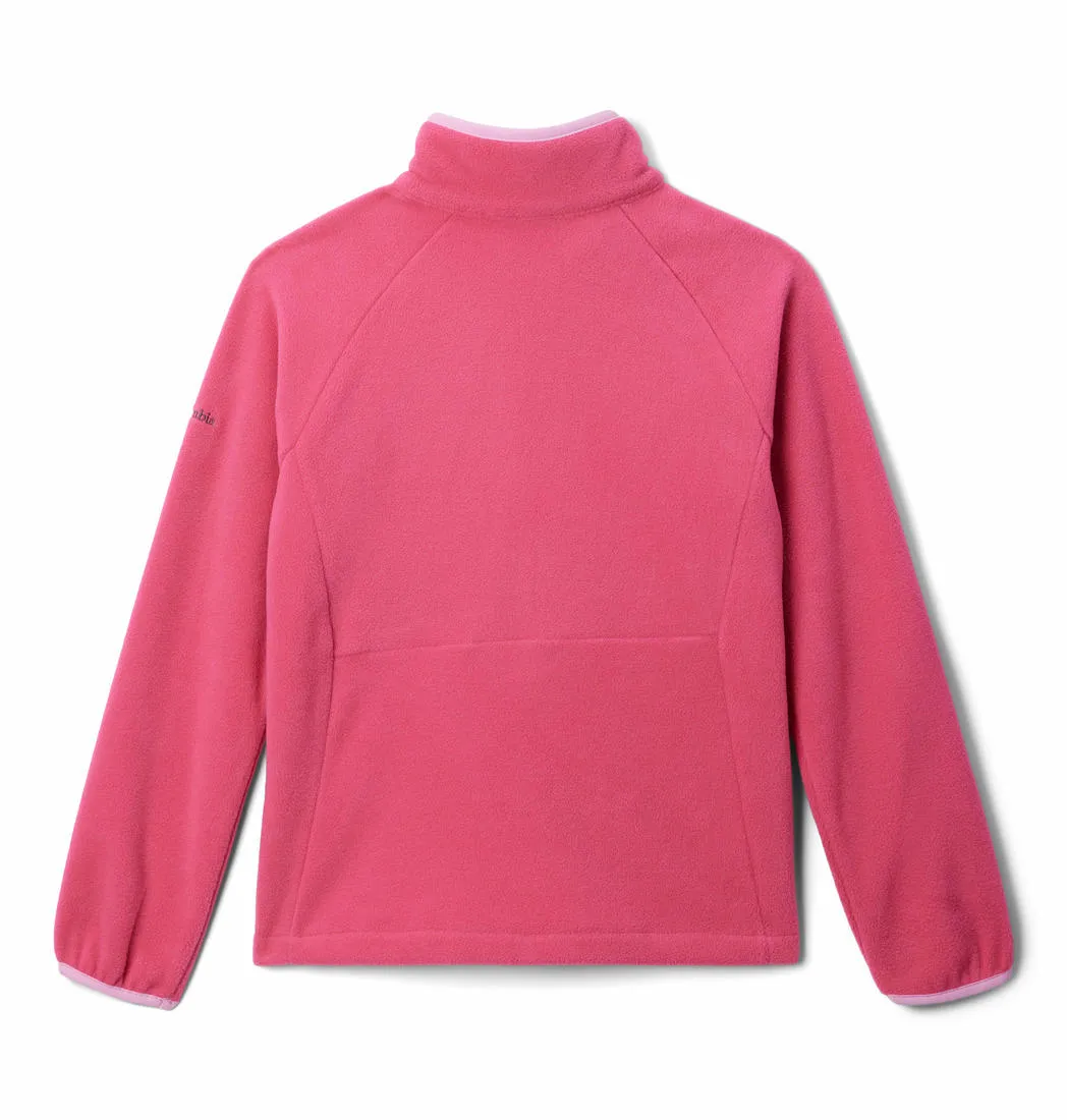 Columbia Kids Unisex Pink Fast Trek III Fleece Jacket