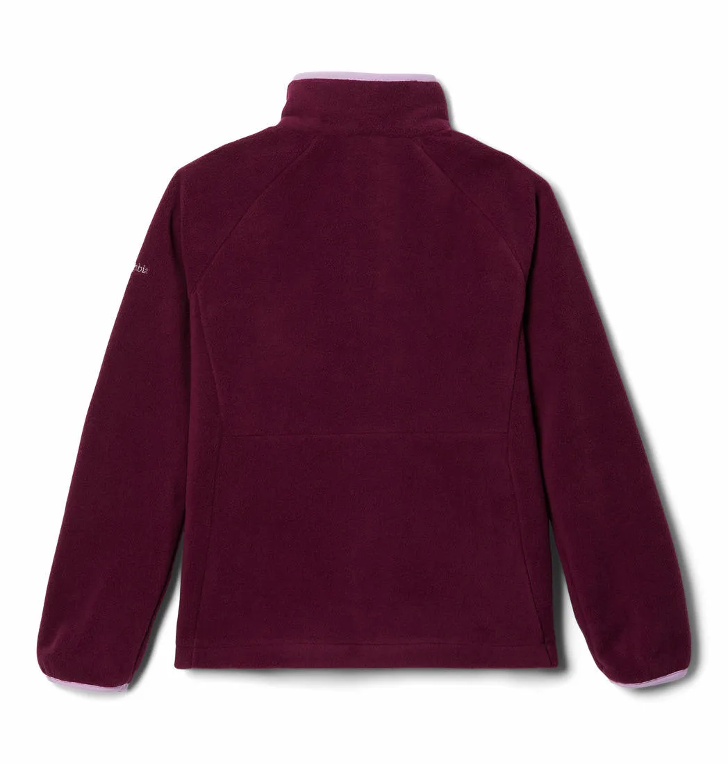Columbia Kids Unisex Purple Fast Trek III Fleece Jacket