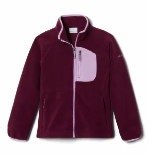 Columbia Kids Unisex Purple Fast Trek III Fleece Jacket