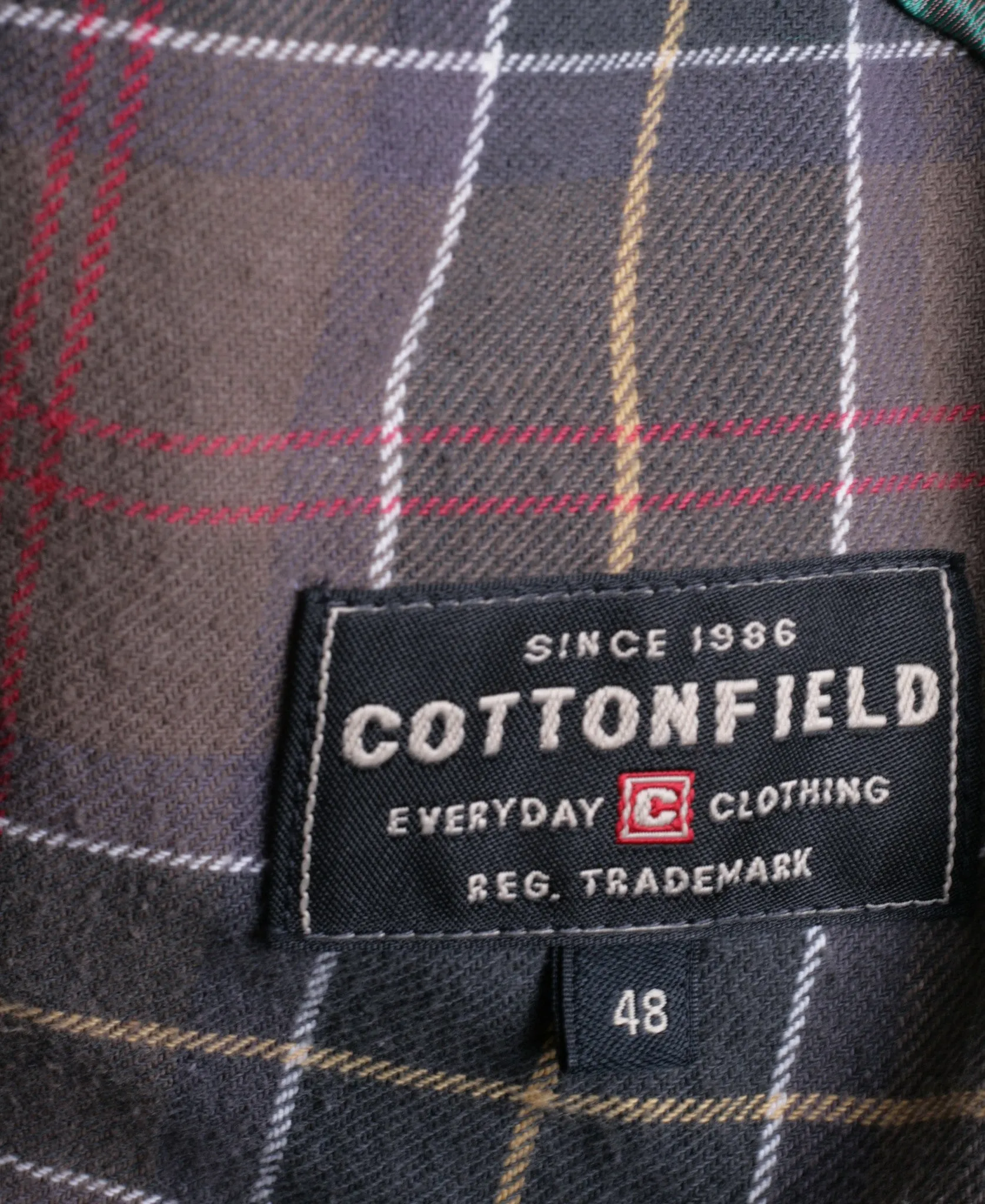Cottonfield Active Wear Mens 48 S/M Corduroy Blazer Brown Cotton Jacket