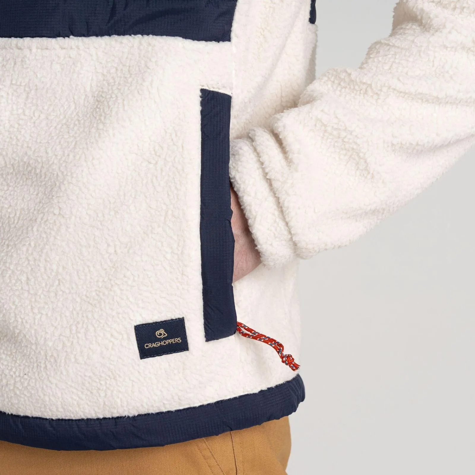 Craghoppers Mens Montadale Insulated Hybrid Borg Fleece Jacket
