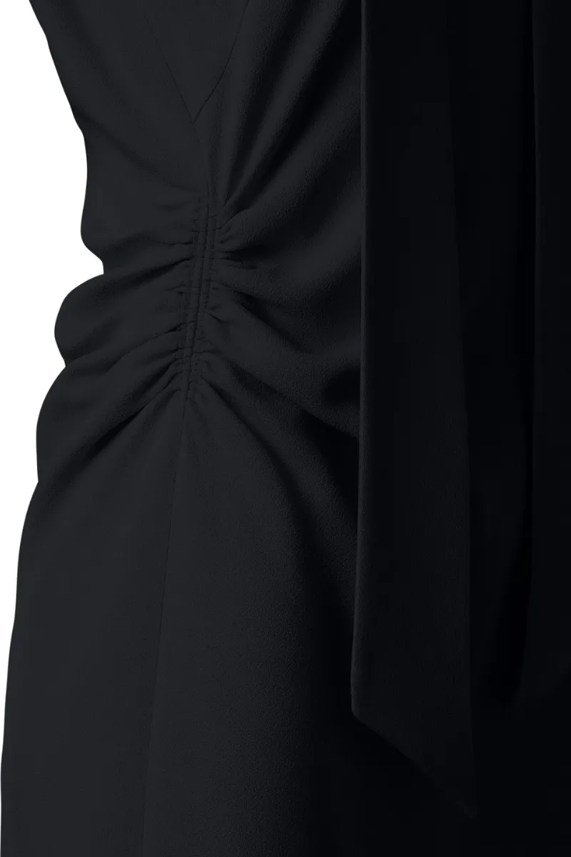 Crpe Midi Dress