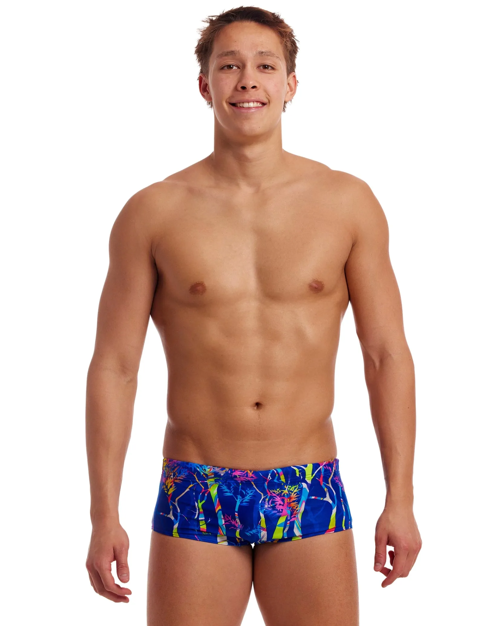 Dammed Sidewinder Swim Trunks - Blue
