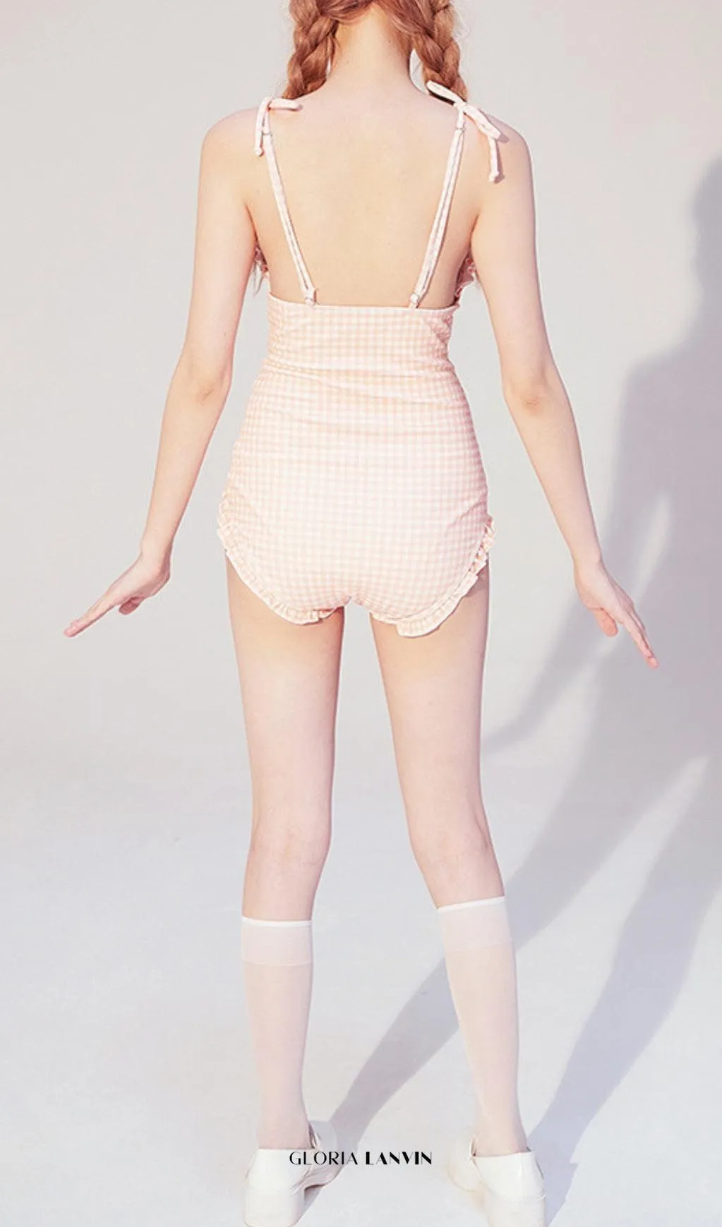 Dava Drawstring One-Piece Swimsuit Gloria Lanvin