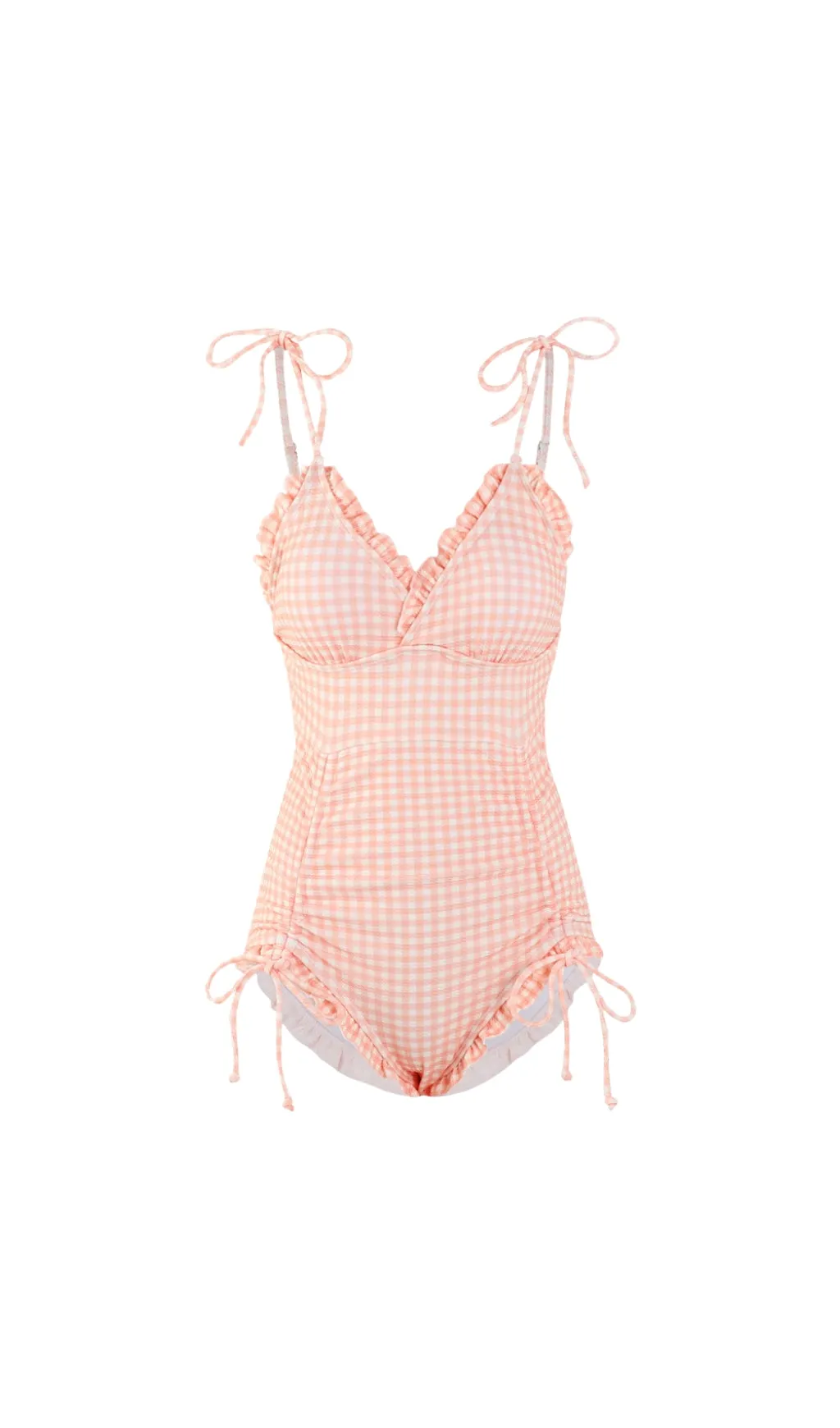 Dava Drawstring One-Piece Swimsuit Gloria Lanvin