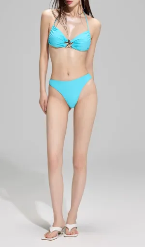 Deidra Blue Starfish Three-Piece Swimsuit Gloria Lanvin