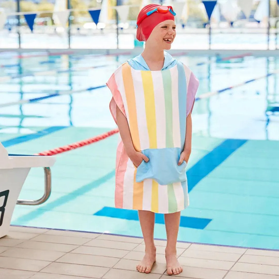 Dock & Bay Kid's Beach Poncho - Unicorn Waves