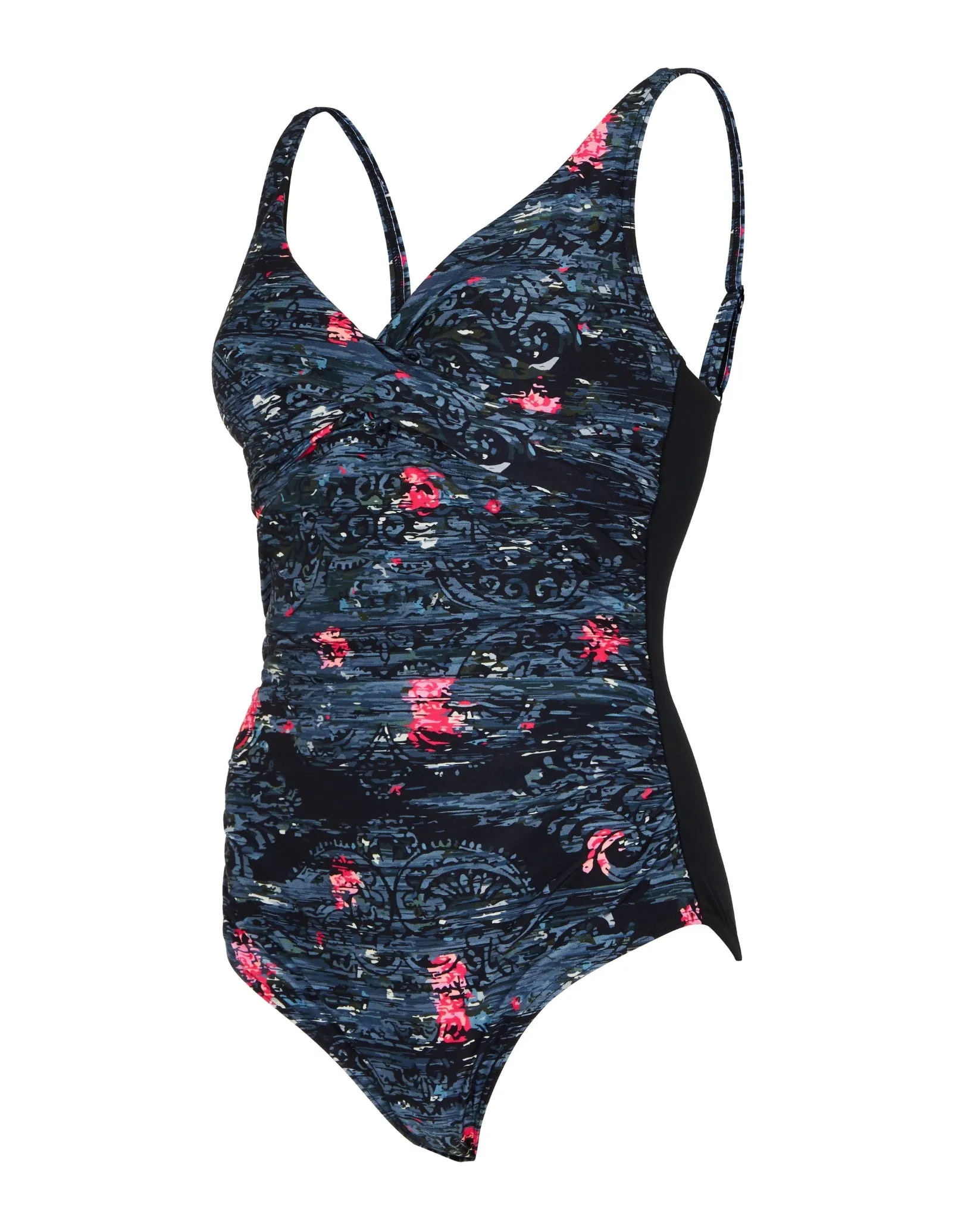 Dusk Mystery Classicback Swimsuit - Black/Grey